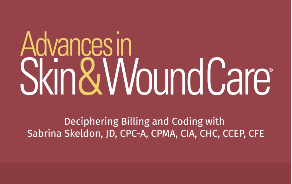 Advances in Skin & Wound Care logo