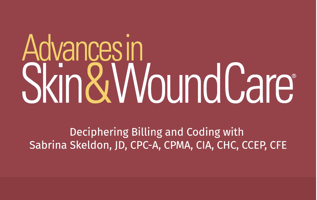 Advances in Skin & Wound Care logo