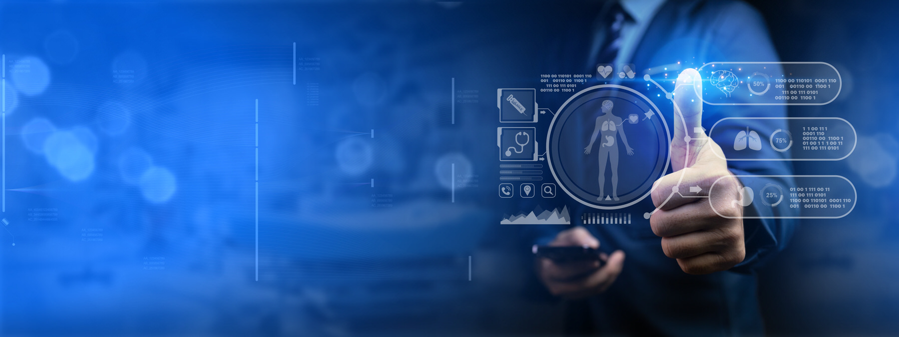 Medical hologram picture